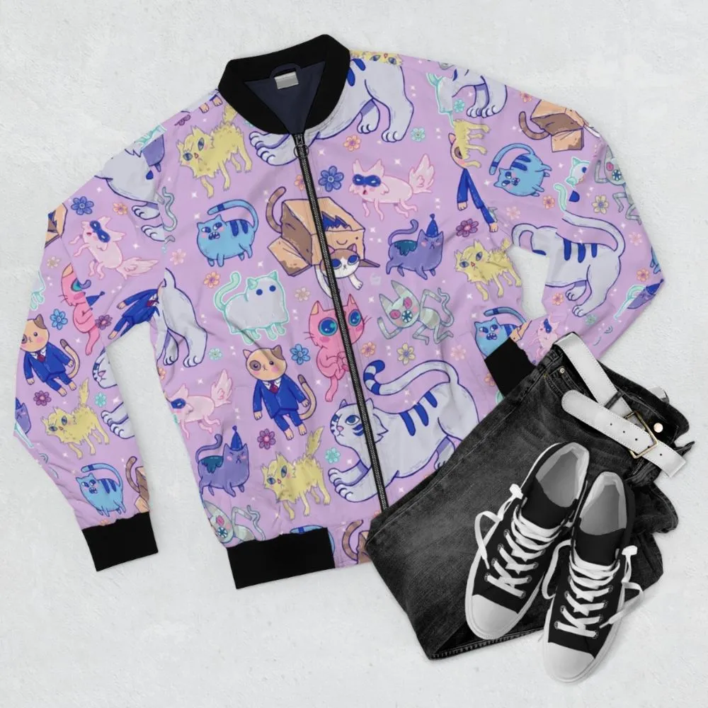 Adventure Time Cat Bomber Jacket