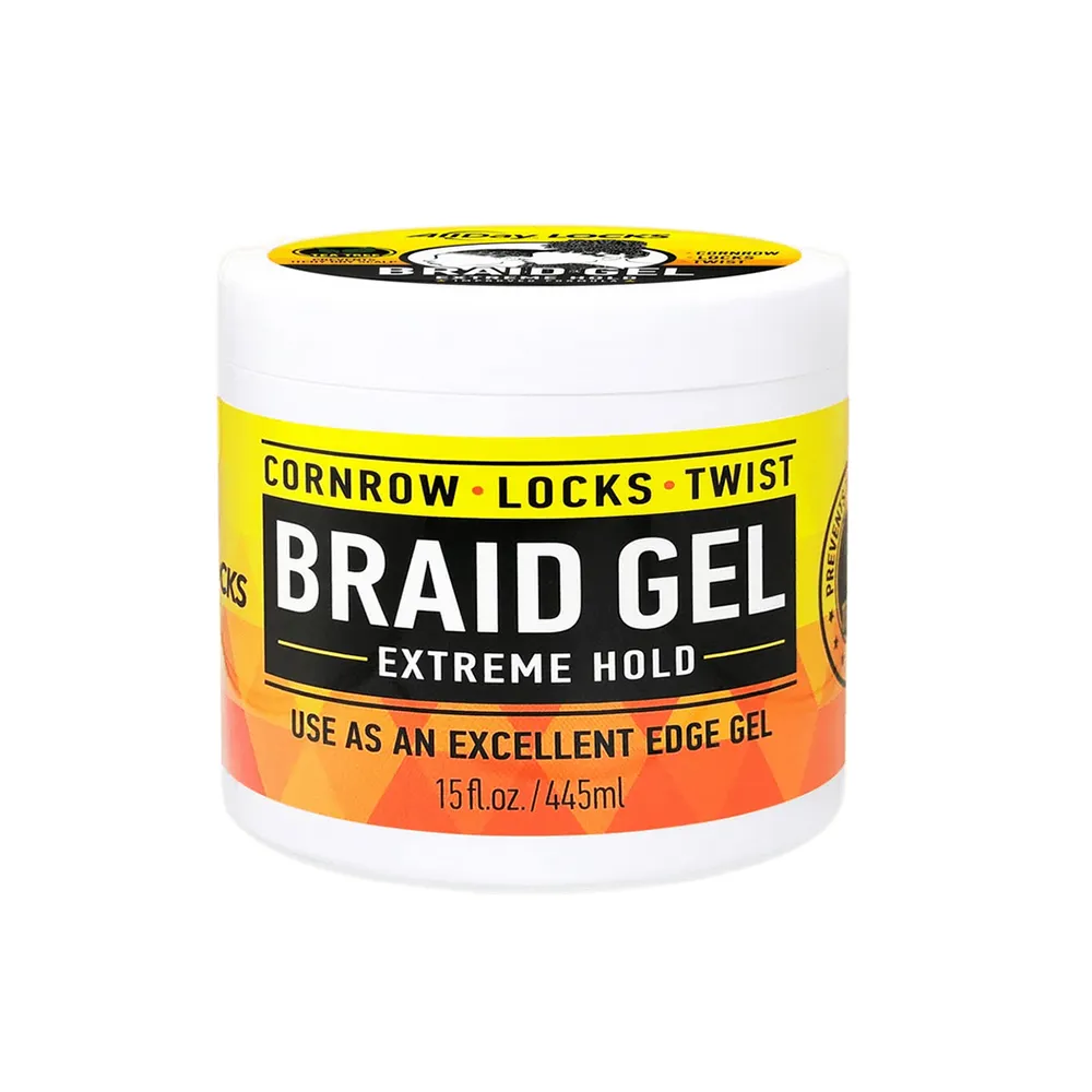 All Day Locks Braid Gel Extreme Hold 15 oz