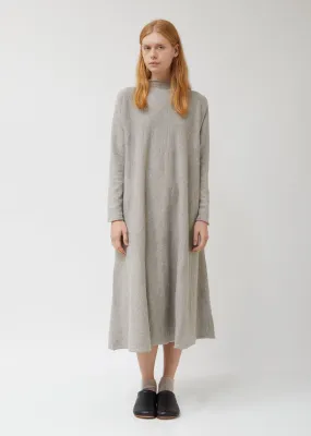 Alpaca Cotton Blend Flare Dress