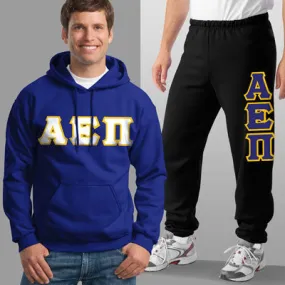 Alpha Epsilon Pi Hoodie and Sweatpants, Package Deal - TWILL