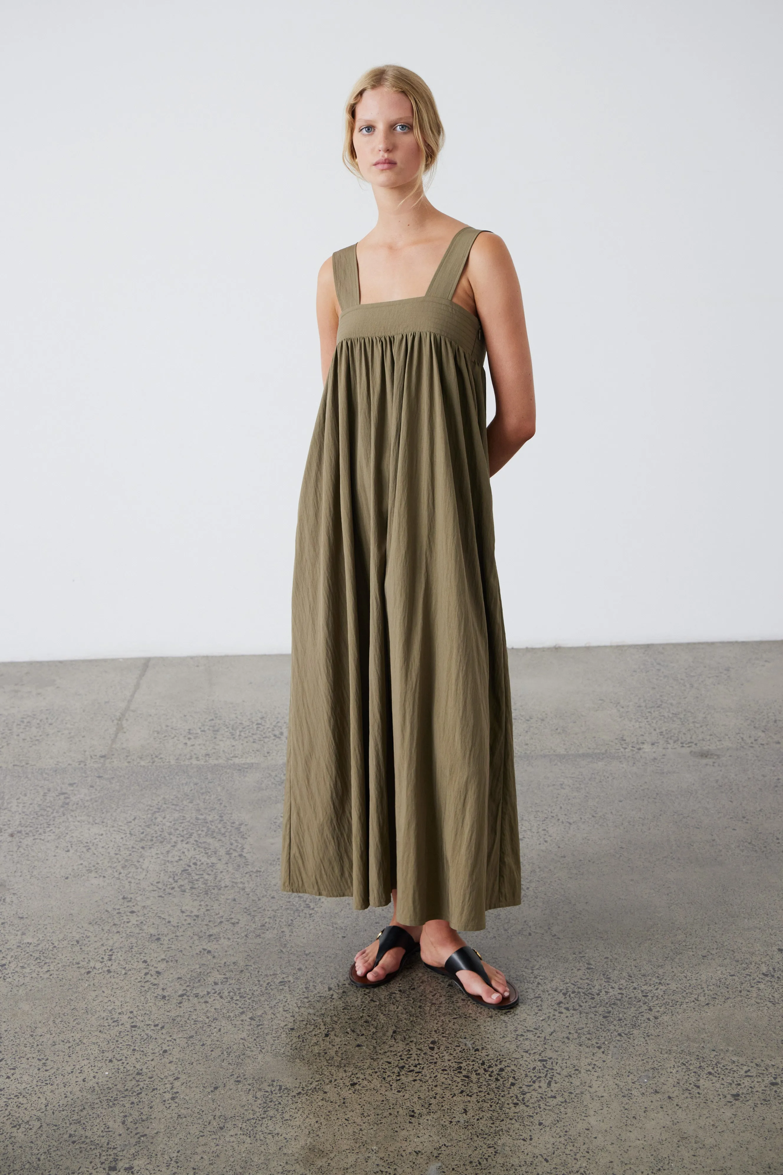 Ana Dress - Khaki