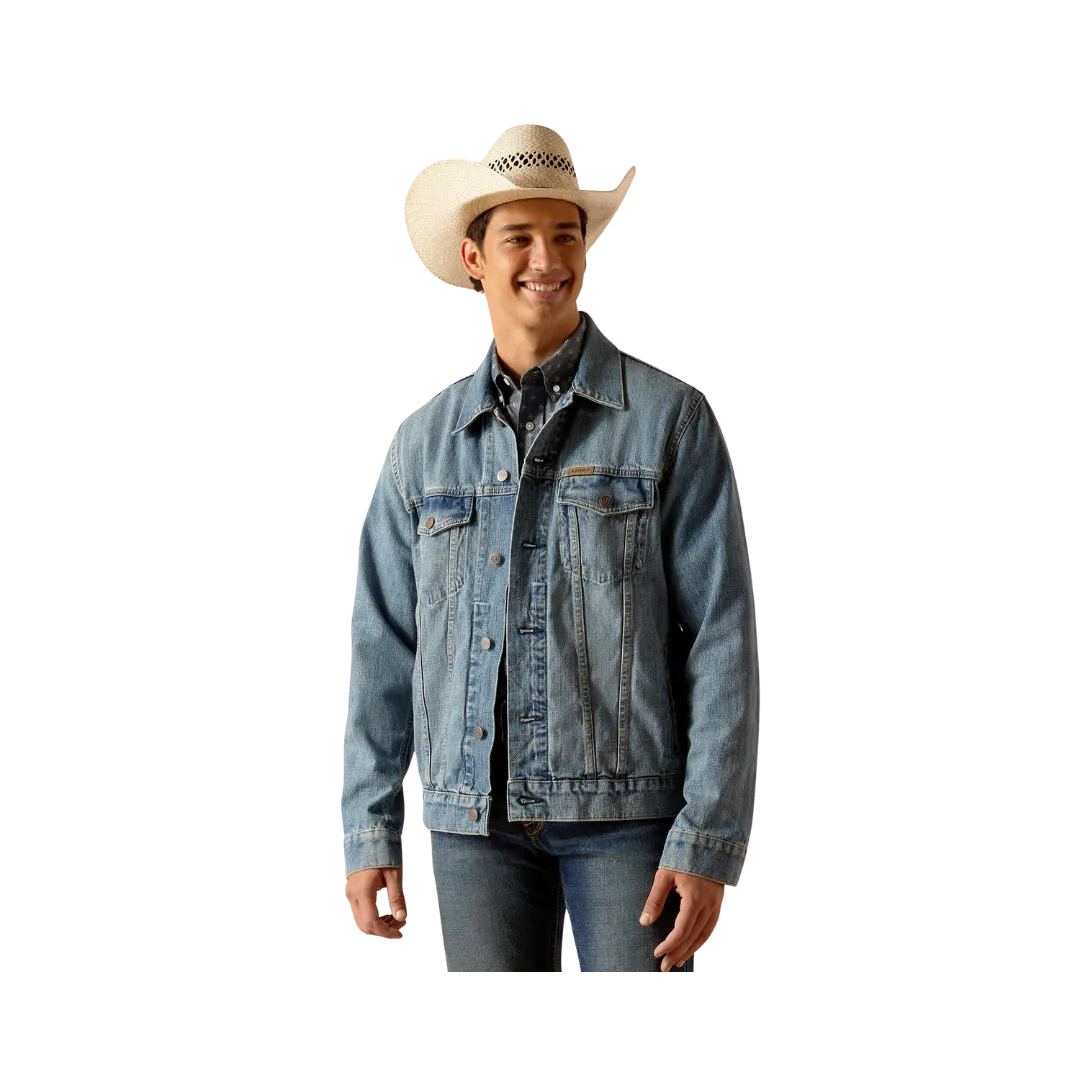 Ariat Men's Denim Trucker Roby Jacket