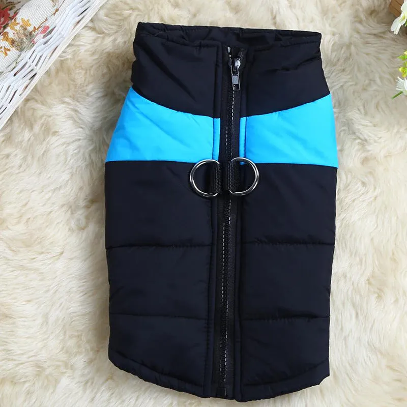 Autumn And Winter Pet Ski Suit Dog Outdoor Cotton Coat Vest