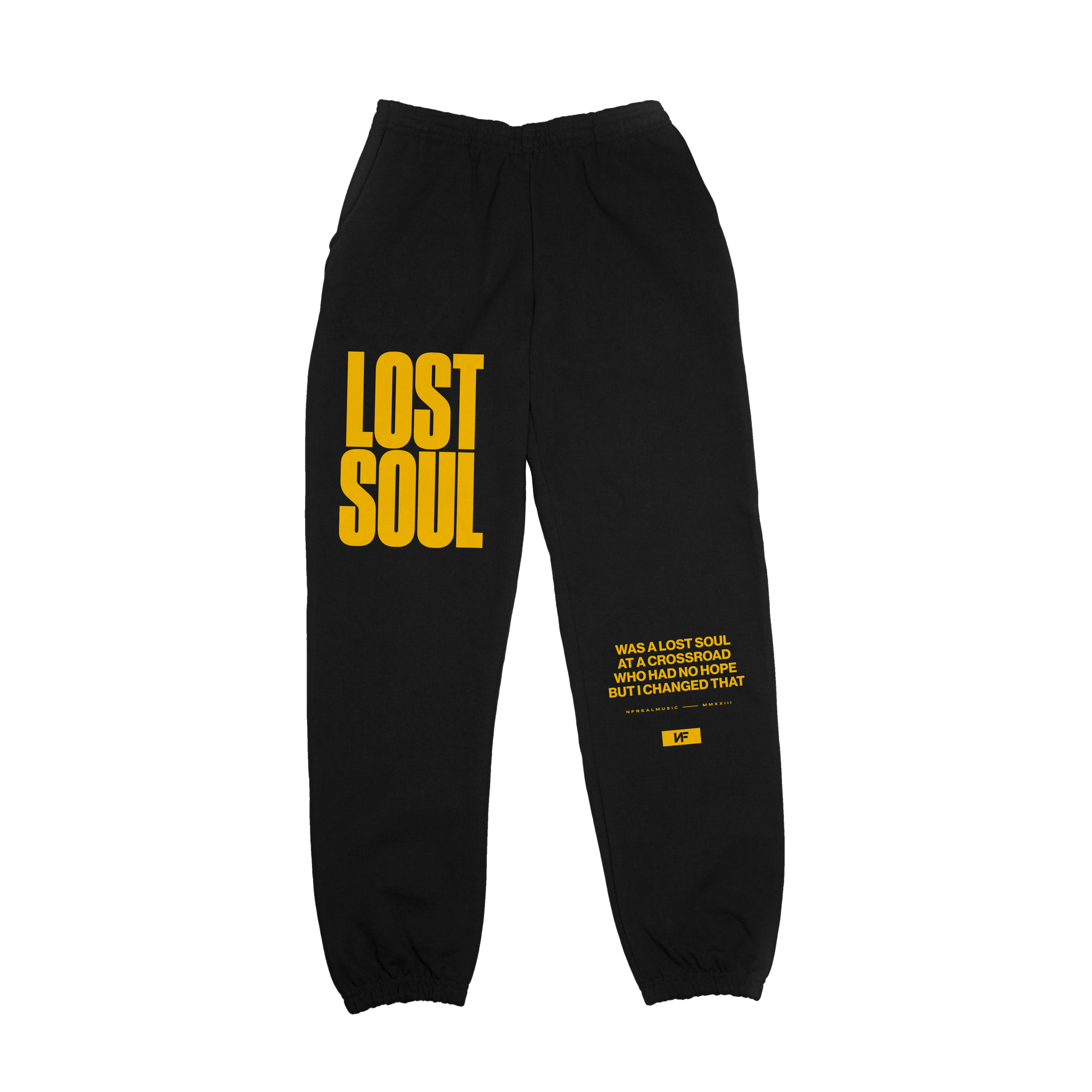 Black Lost Soul Sweatpants