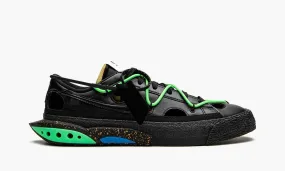 BLAZER LOW "Off-White - Black / Electro Green"