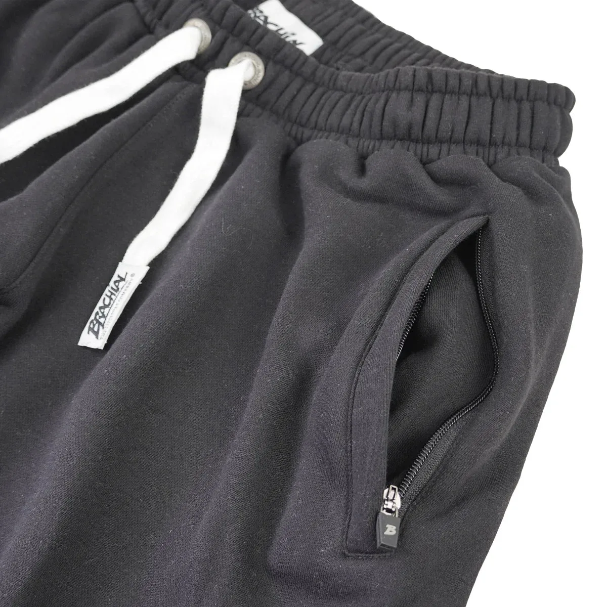 Brachial Tracksuit Trousers Smooth - Black