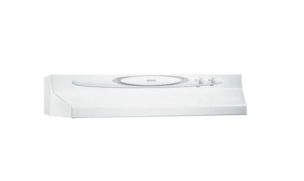 Broan 30" White Monochromatic Undercabinet Range Hood  - QT230WW