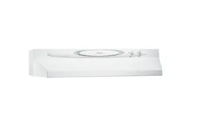 Broan 30" White Monochromatic Undercabinet Range Hood  - QT230WW