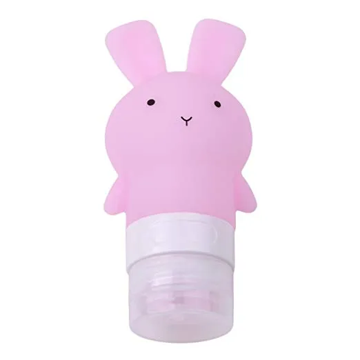 Bunny Shampoo Silicone Travel Bottle