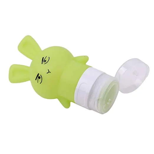 Bunny Shampoo Silicone Travel Bottle