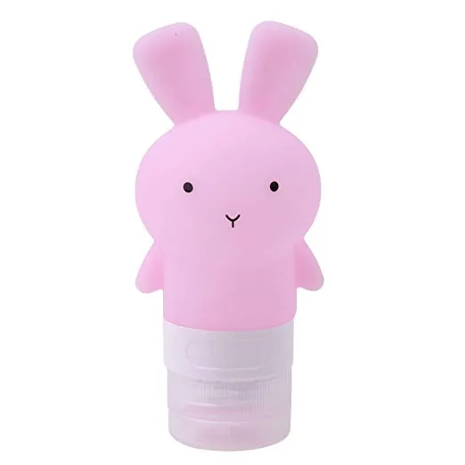 Bunny Shampoo Silicone Travel Bottle