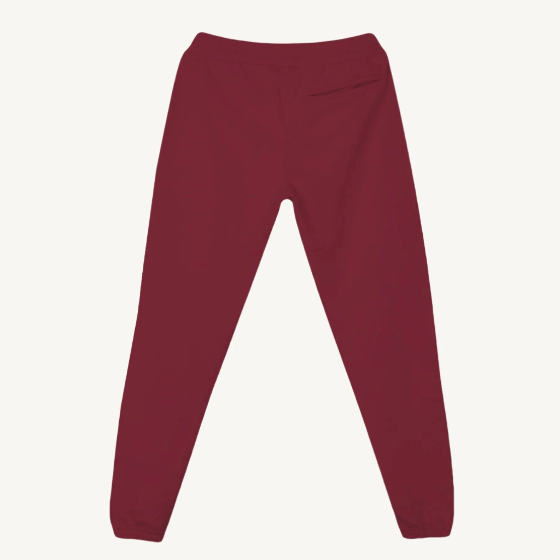 Burgundy Sweatpants.