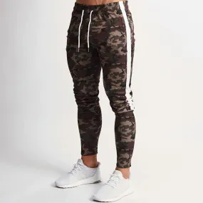 Camo Fitness Sweatpants - Yellow