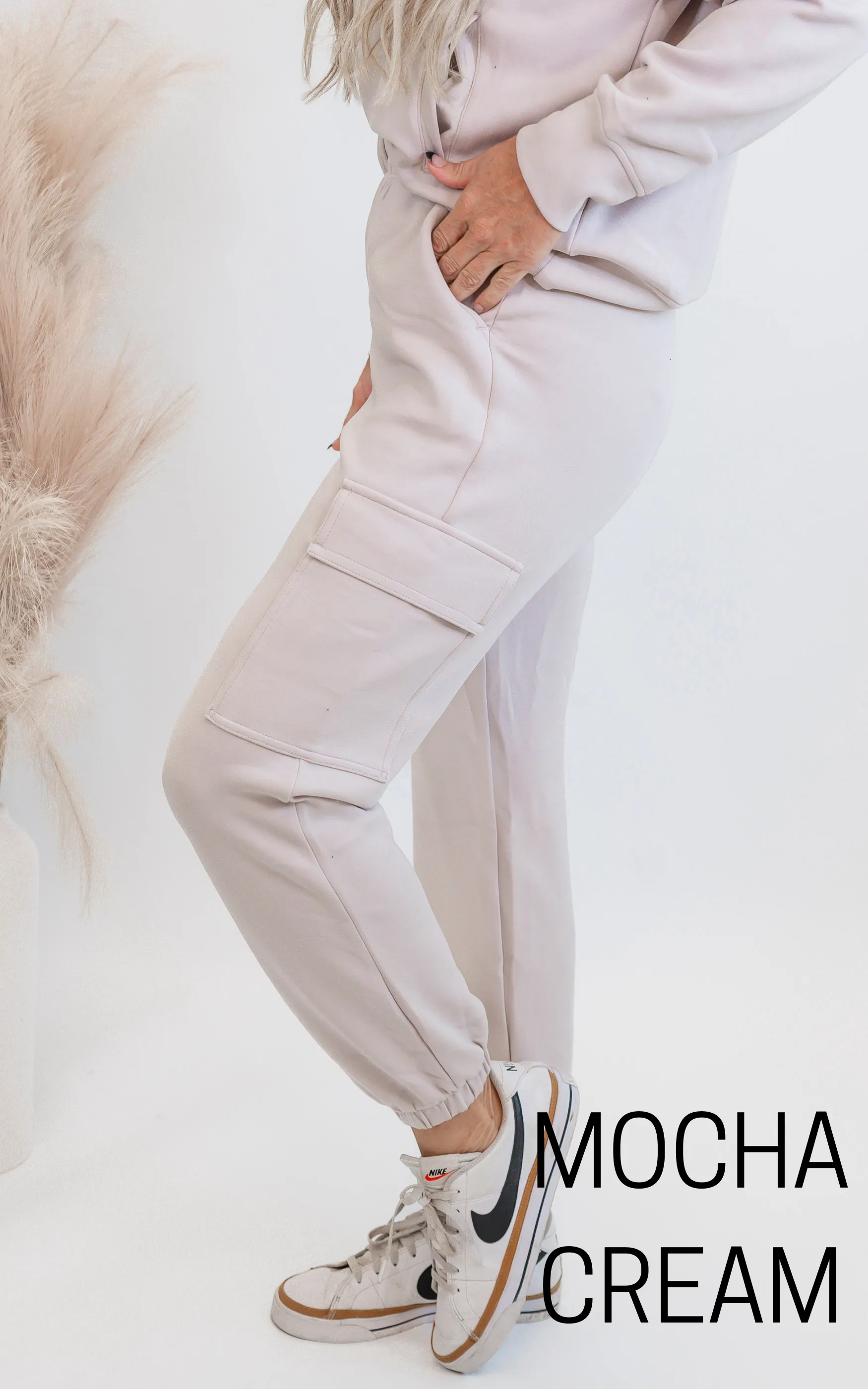 Casual Elegance Modal Cargo Jogger Pant