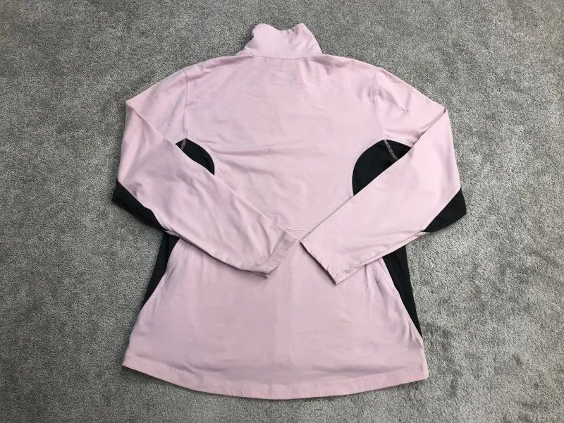 Champion Jacket X Large Pink Mens Activewear Workout Track Jacket Long Sleeve