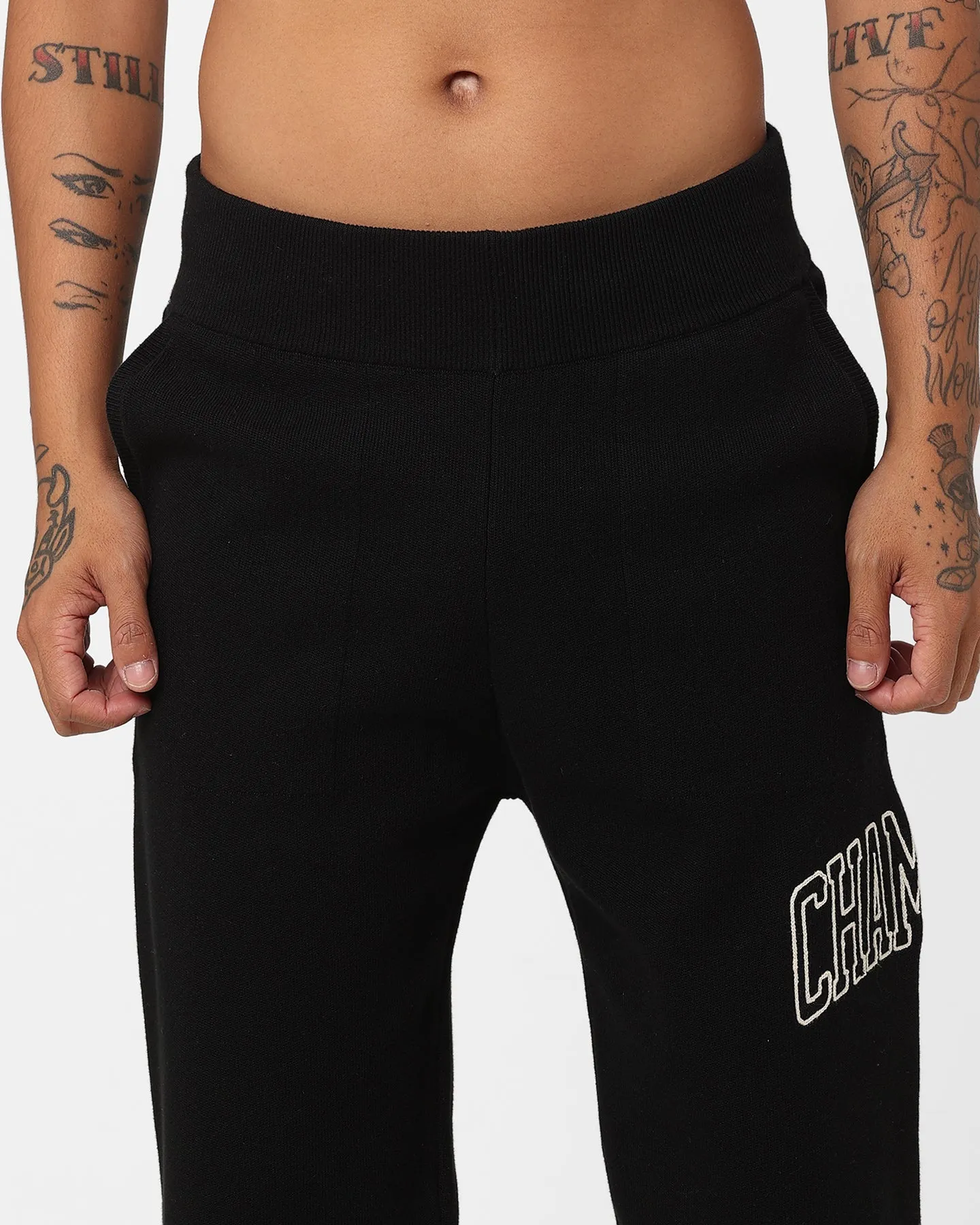 Champion Lifestyle Knitted Joggers Black