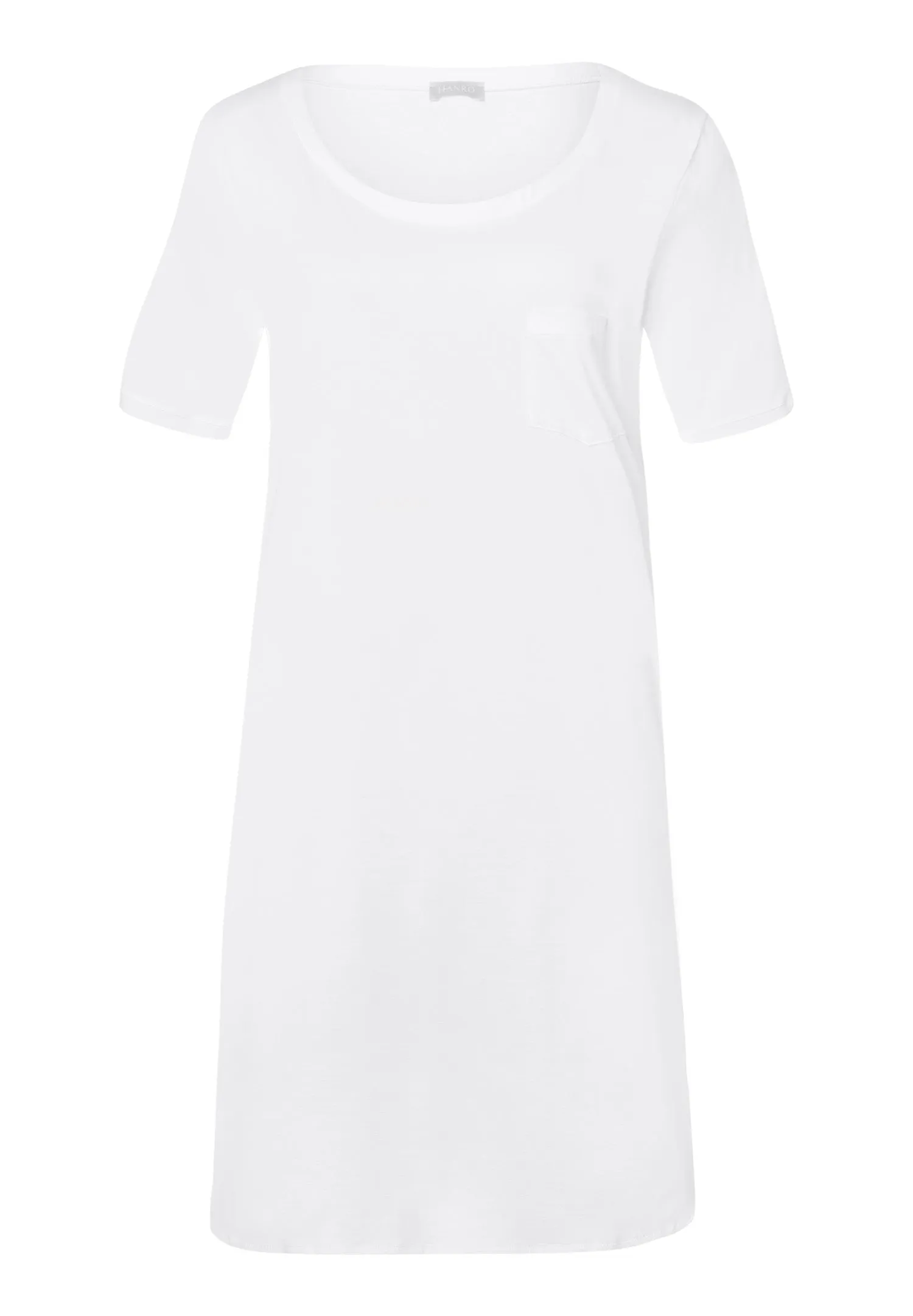 Cotton Deluxe Round Neck Cotton Nightgown | White 77953-101