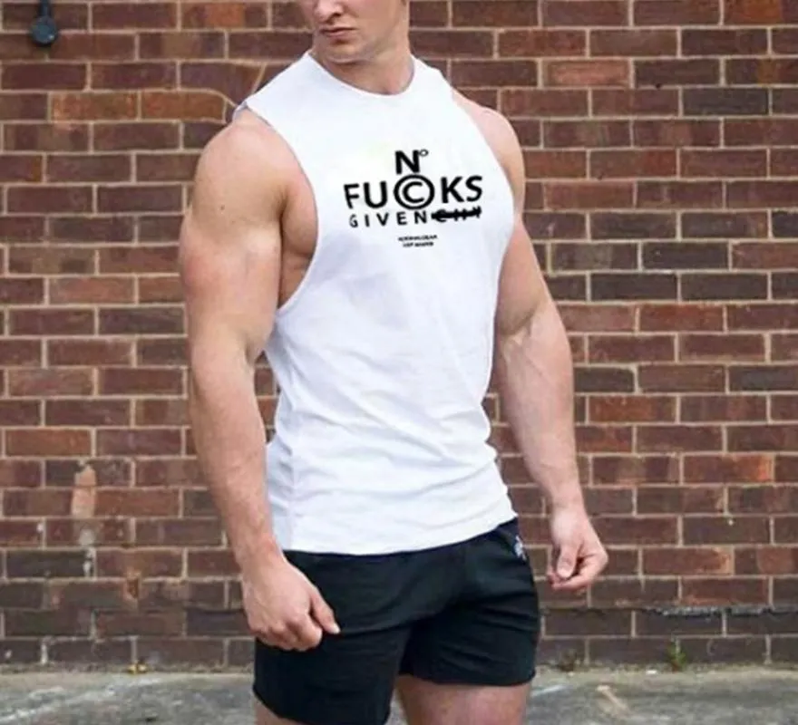 Cotton Fitness Printed Round Neck Men's Tops