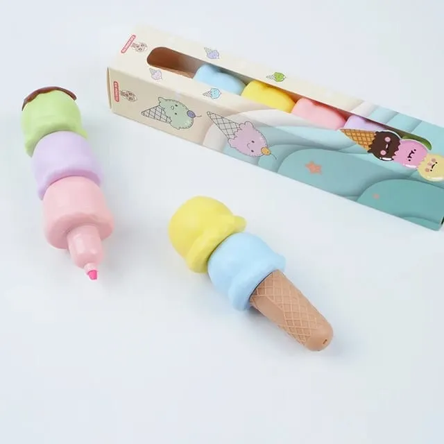 Cute Creative Cone Shape Highlighter