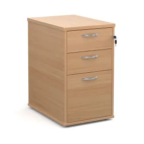 Desk high 3 drawer pedestal