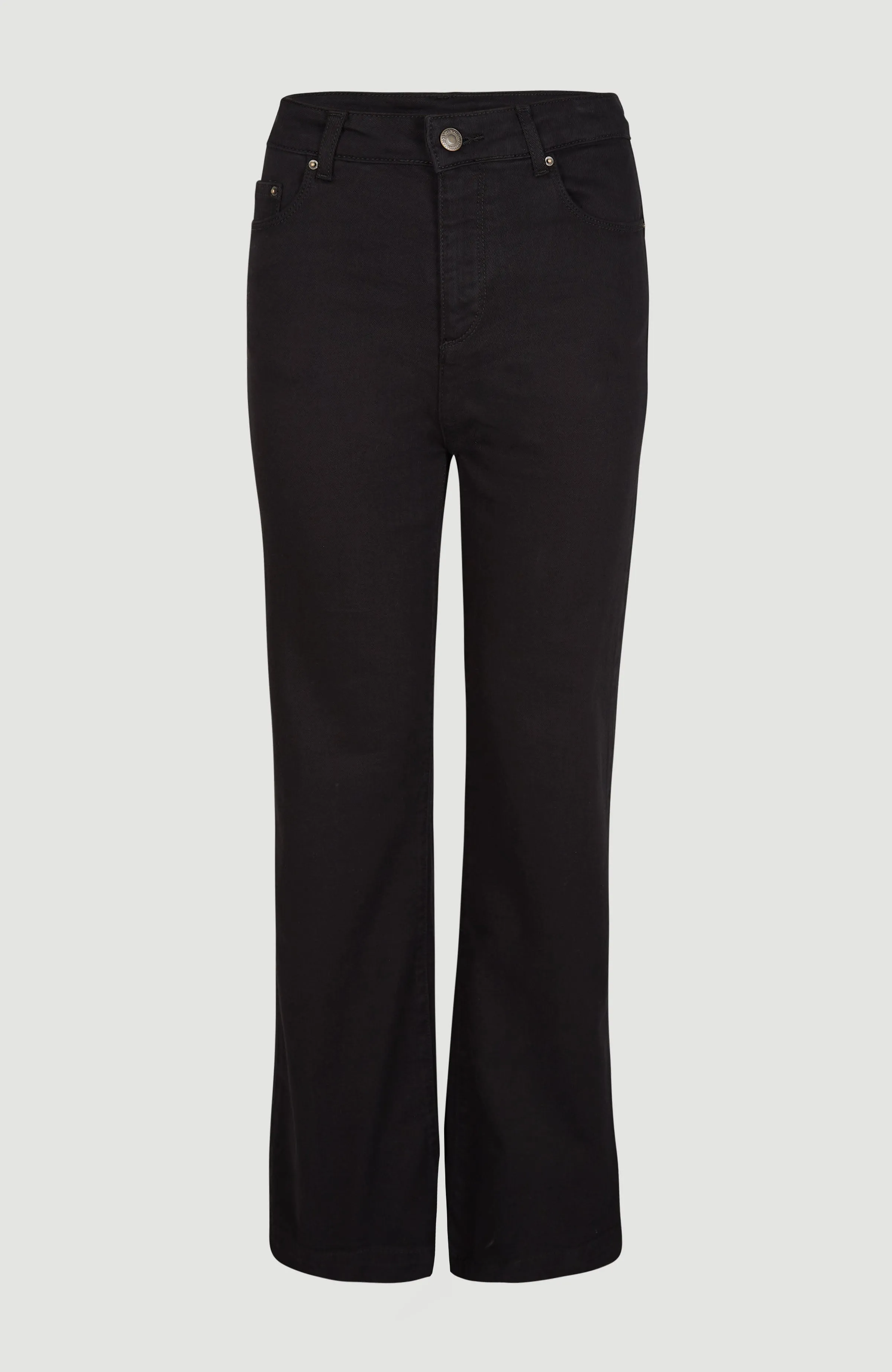 Dive Twill High-Waist Pants | Black Out