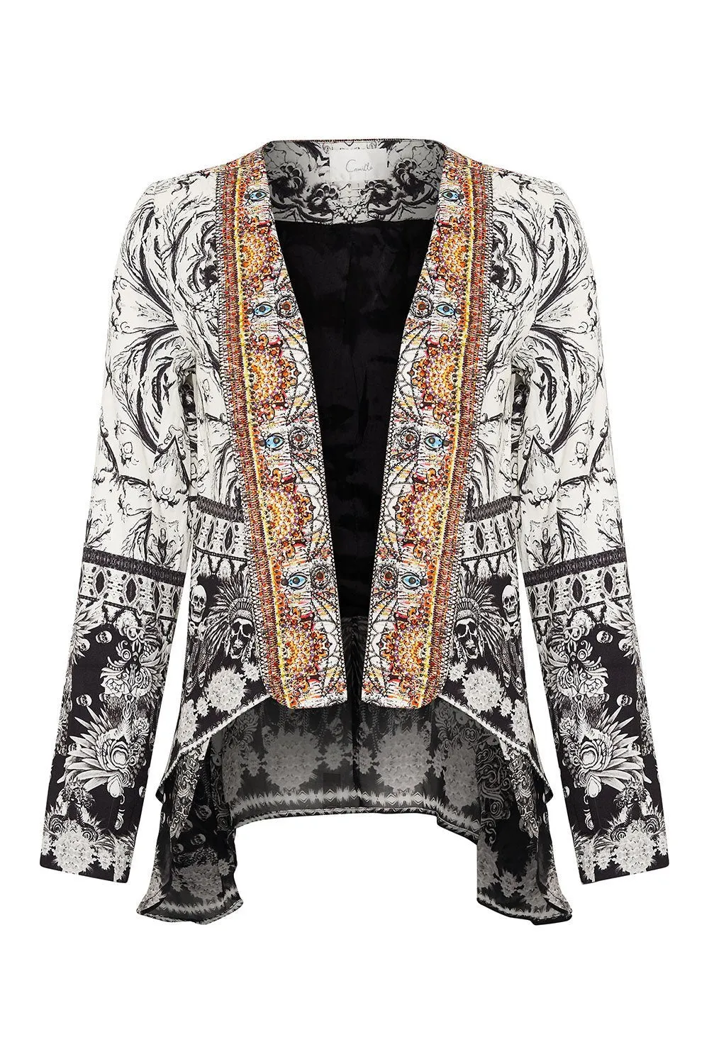 DOUBLE LAYER BLAZER JACKET UNGUARDED VIRTUE