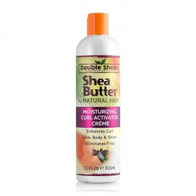 Double Sheen Shea Butter For Natural Hair Moisturizing Curl Activator Creme - 355ml