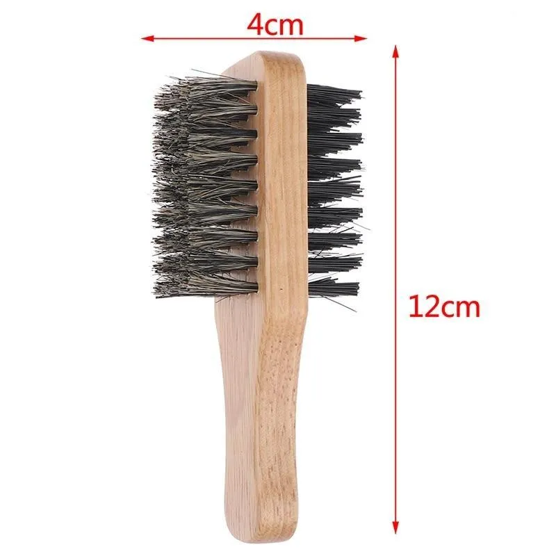 Double-Sided Boar Bristle Brush