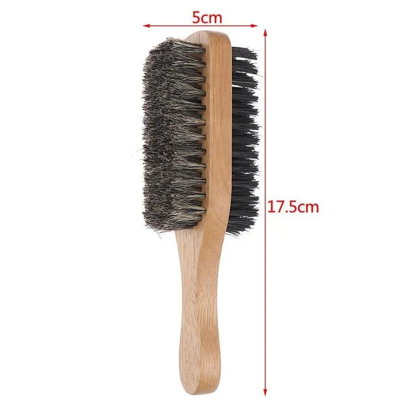 Double-Sided Boar Bristle Brush