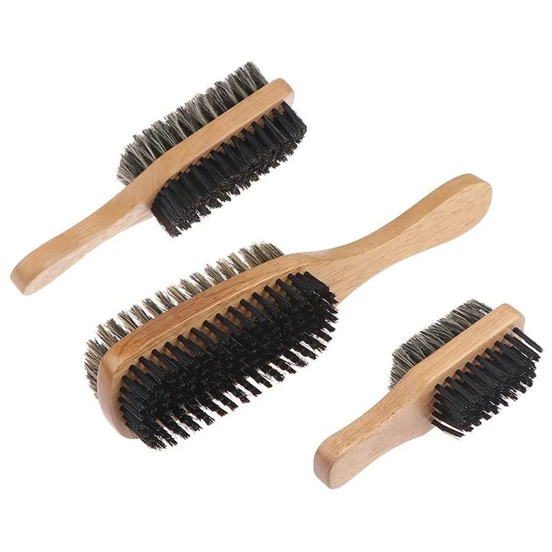 Double-Sided Boar Bristle Brush