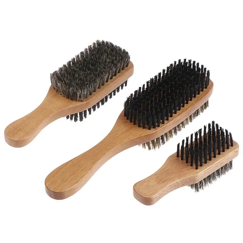 Double-Sided Boar Bristle Brush