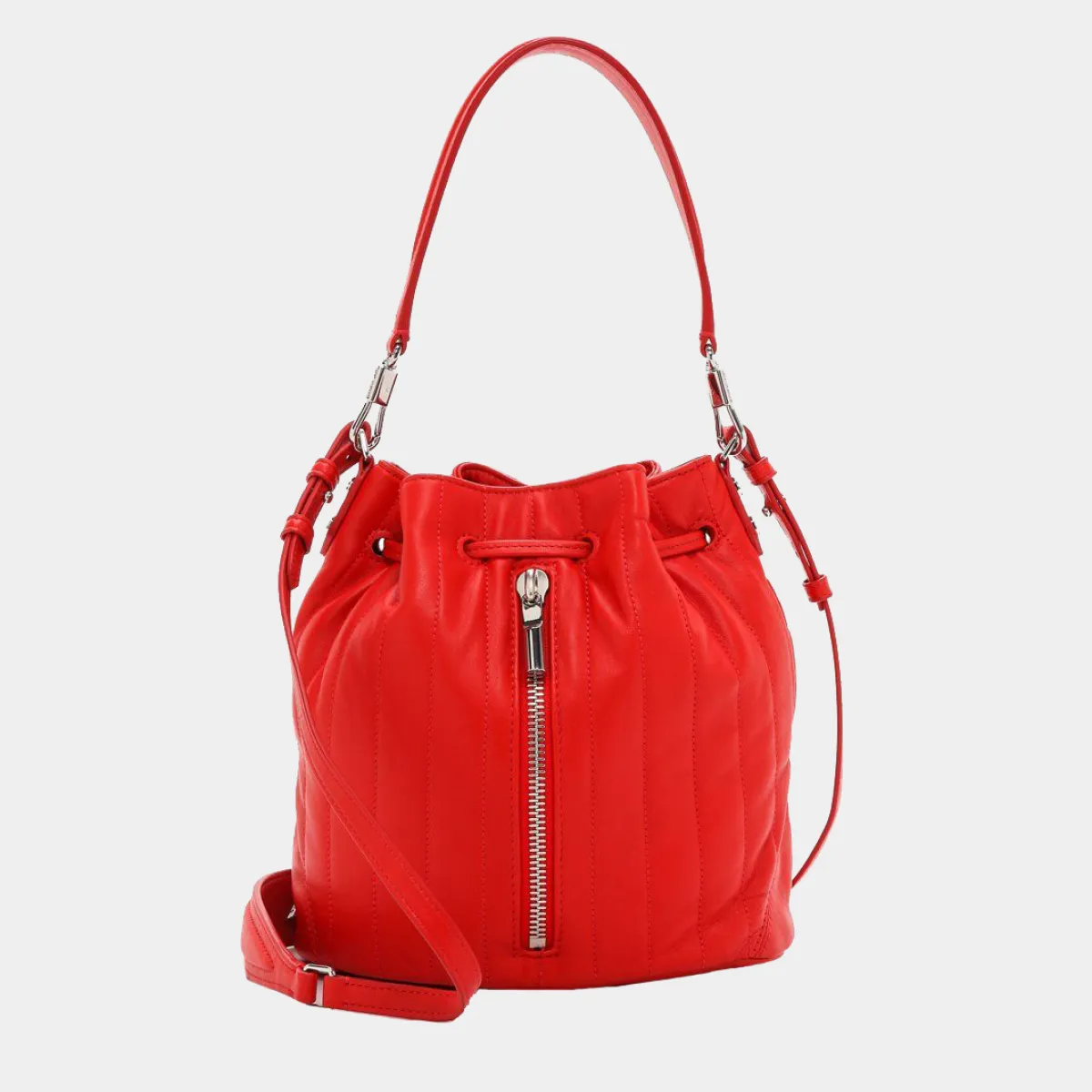 Drawstring Bucket Bag