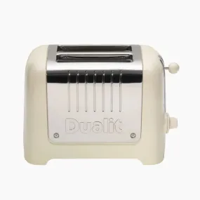 Dualit Lite 2 Slice Toaster Gloss Cream