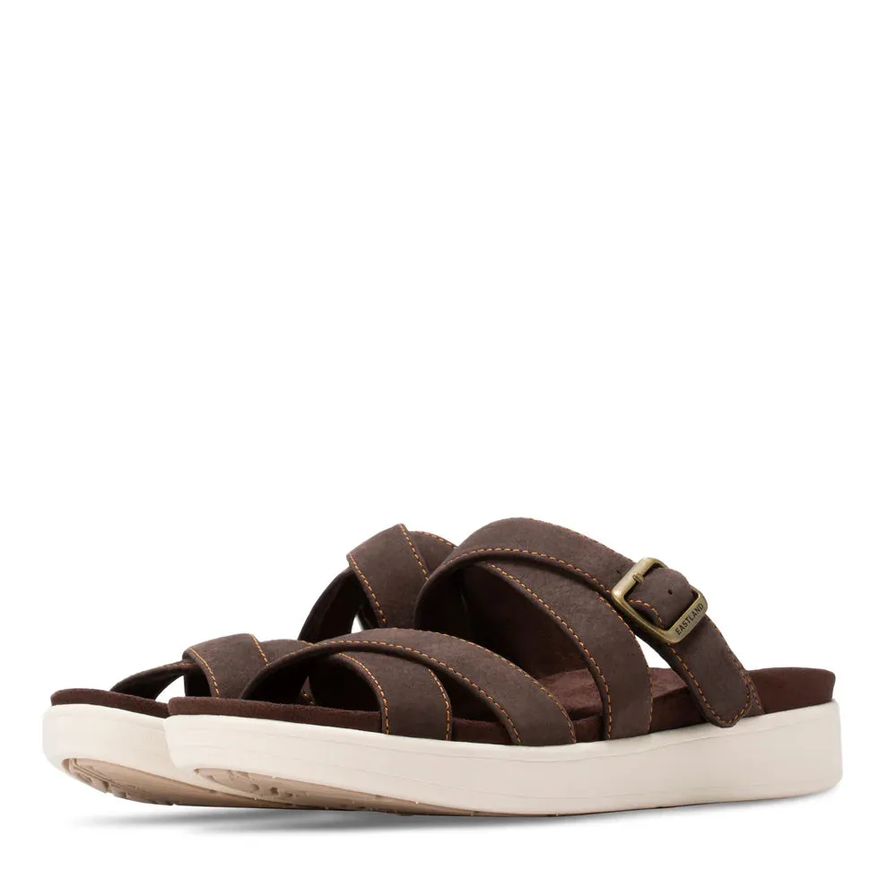 Eastland Women's Machias Slide Sandal - Brown 3323-02M