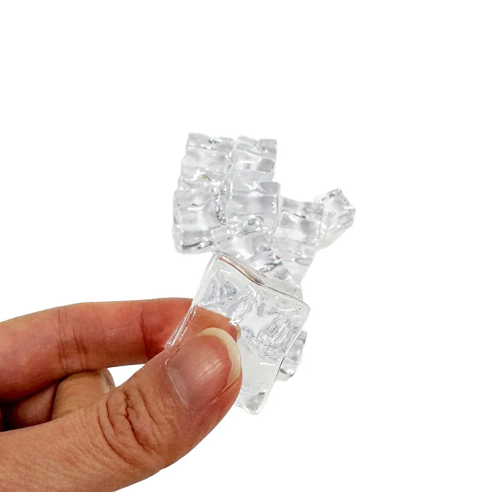 Fake Ice Cube Styling Prop for Beverage Photography (8x)