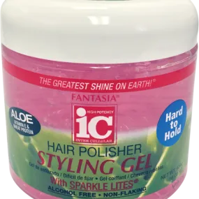 Fantasia - IC Hair Polisher Aloe Styling Gel Hard To Hold 454g