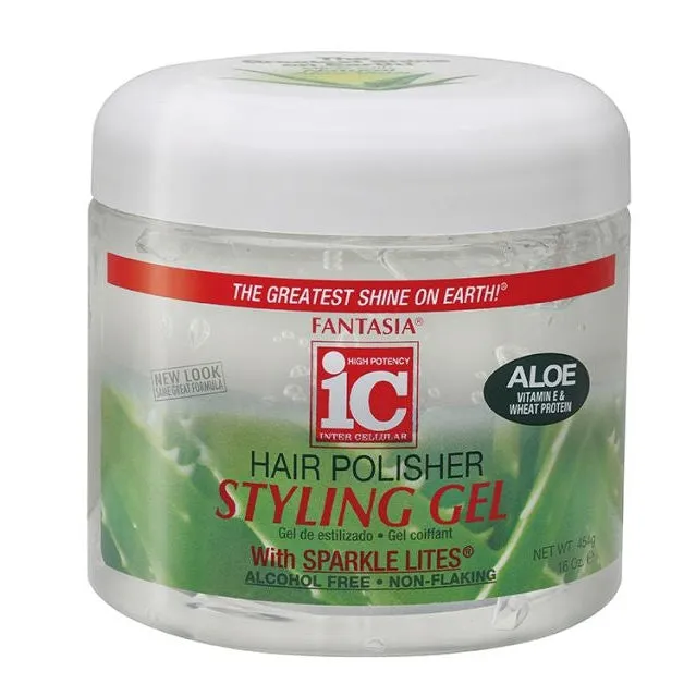 Fantasia - IC Hair Polisher Styling Gel For Color Treated Hair 454g