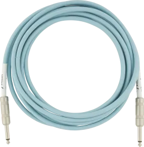 Fender Original 10' Instrument Cable Daphne Blue