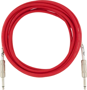 Fender Original 15' Instrument Cable Fiesta Red