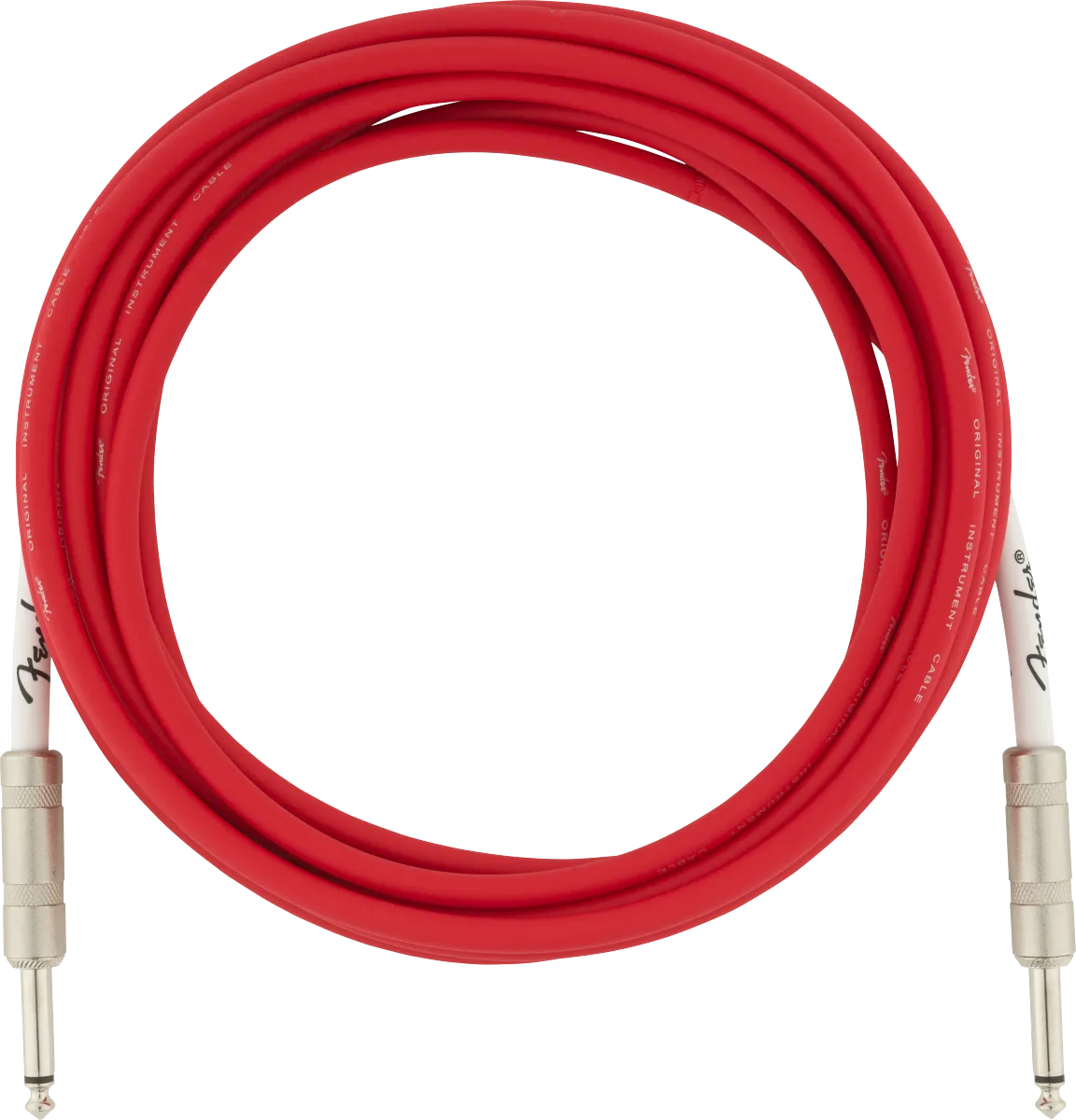 Fender Original 15' Instrument Cable Fiesta Red