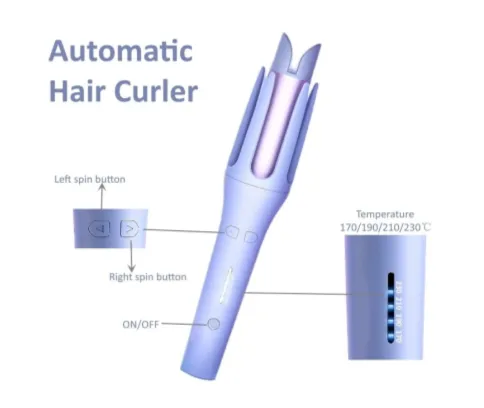 Flex Style PLUS Automatic Hair Curler - MOQ 12 pcs