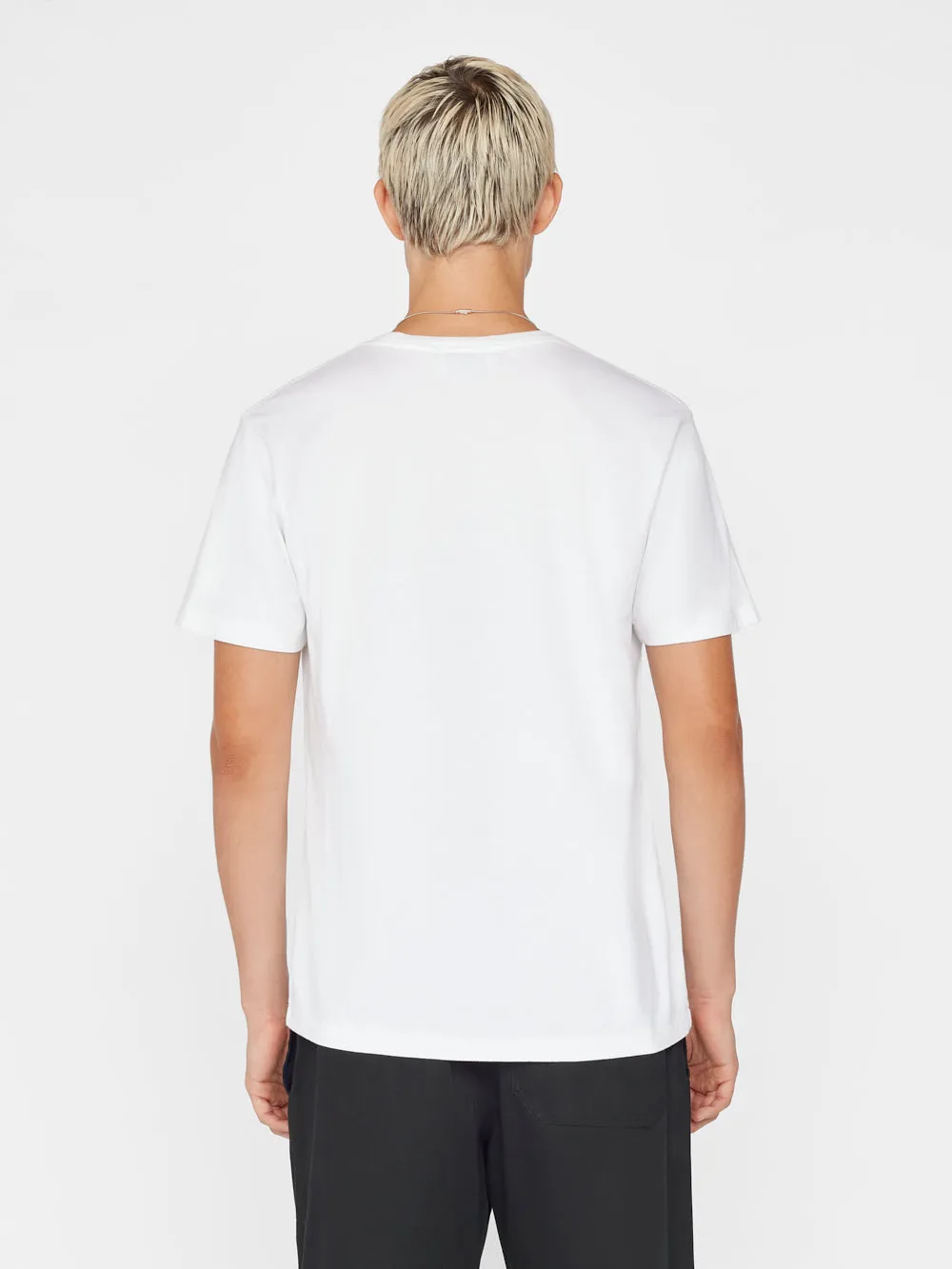 FRAME Logo Tee -- Blanc