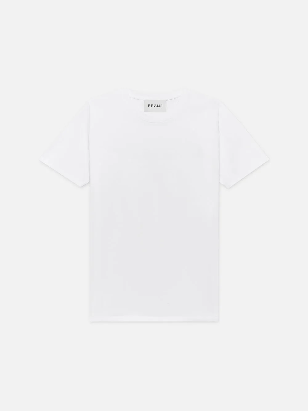 FRAME Logo Tee -- Blanc