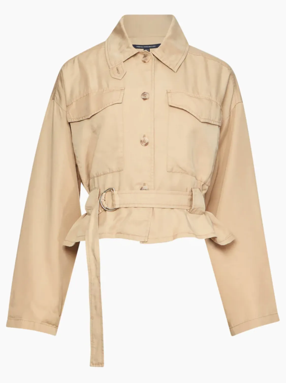 French Connection Elkie Twill Combat Jacket 75UAN