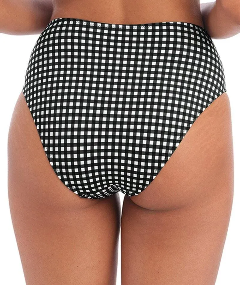 Freya Swim Check In High Waist Bikini Brief - Monochrome