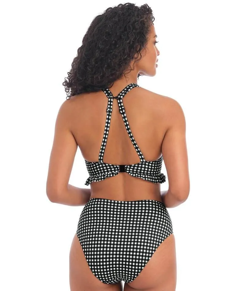 Freya Swim Check In High Waist Bikini Brief - Monochrome