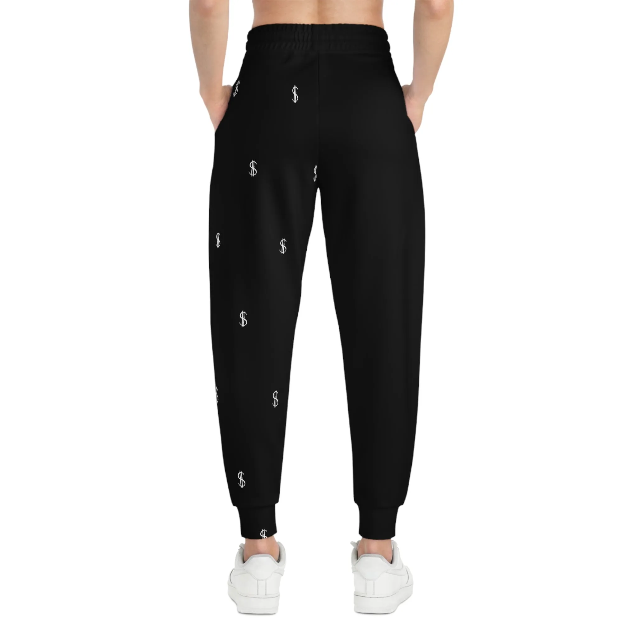 Funny Money Joggers | Athletic Sweatpants for Casual Wear, Fitness, Gym, Gifts, Black Pants for Comfort