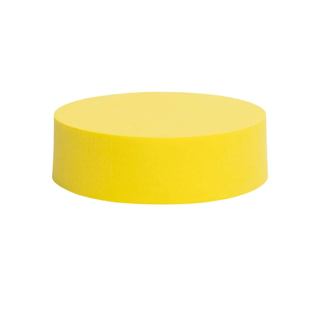 Geometric Foam Styling Props For Photography - Canary Yellow 4 Pack