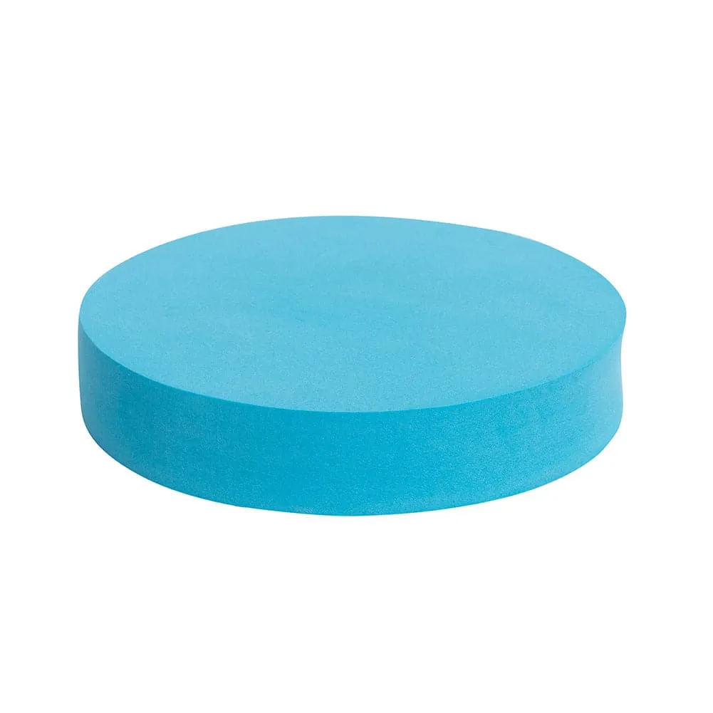 Geometric Foam Styling Props For Photography - Capri Blue 4 Pack