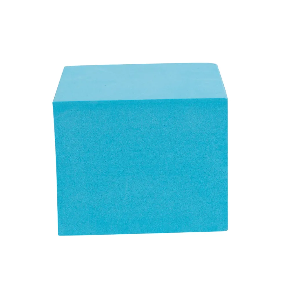 Geometric Foam Styling Props For Photography - Capri Blue 4 Pack